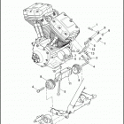 FLRT 1MCM FREEWHEELER (2016) ENGINE MOUNTS AND STABILIZER LINK
