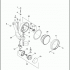 FLHTKSE 1TEN CVO LIMITED (2016) AUXILIARY  /  FOG LAMPS AND TURN SIGNALS, FRONT