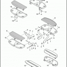 FLHTCU 1FCM ULTRA CLASSIC (2016) FOOTBOARDS, OPERATOR