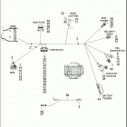 FLTRX 1KHM ROAD GLIDE (2016) WIRING HARNESS, MAIN, NON-ABS (FAIRING MODELS) - F...