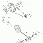 FLHTKSE 1TEN CVO LIMITED (2016) BELTS, CHAINS AND SPROCKETS