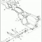 FLHTKSE 1TEN CVO LIMITED (2016) FRAME AND FORK, REAR AND TOUR-PAK SUPPORT