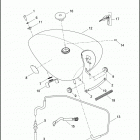 XG500 4NAA STREET 500 (2016) Топливный бак