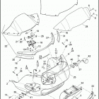FLTRX 1KHM ROAD GLIDE (2016) WINDSHIELD, FAIRING AND HEADLAMP - FLTRU, FLTRX AN...
