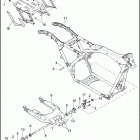 FLHTKSE 1TEN CVO LIMITED (2015) FRAME & FORK, REAR & TOUR-PAK SUPPORT