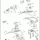 FXDWG 103 1GPM DYNA WIDE GLIDE (2014) INSTRUMENTS - FXDB, FXDBP, FXDBB & FXDWG