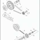 FLHP 1FHM ROAD KING POLICE (2016) BELT, CHAINS AND SPROCKETS
