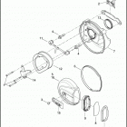 FLHTP 1FMM ELECTRA GLIDE STANDARD POLICE (2014) Воздушный фильтр