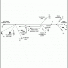 FLHTK 103 1TEL CVO LIMITED (2014) WIRING HARNESS, TOUR-PAK