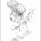 FLHTP 1FMM ELECTRA GLIDE STANDARD POLICE (2014) ENGINE MOUNTS & STABILIZER LINK