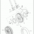 VRSCF 1HPH V-ROD MUSCLE (2013) Колеса перед