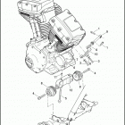 FLHTK 103 1TEL CVO LIMITED (2014) ENGINE MOUNTS & STABILIZER LINK