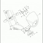 XG500 4NAA STREET 500 (2015) SPEED SCREEN