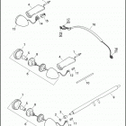 XL1200V 1LF3 SEVENTY-TWO (2014) TAIL LAMPS & TURN SIGNALS, REAR
