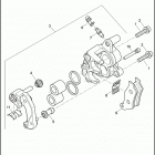 XG500 4NAA STREET 500 (2015) BRAKE CALIPER, FRONT