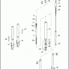 VRSCF 1HPH V-ROD MUSCLE (2014) FORK, FRONT