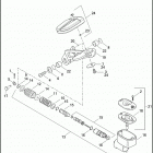 FLSTNSE 1TF9 CVO SOFTAIL DELUXE (2014) BRAKE CONTROL, REAR