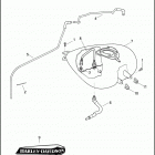 FLHTCUTG 1MAL TRI GLIDE ULTRA CLASSIC (2015) FUEL TANK - FLHTCUTG