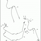 XL1200V 1LF3 SEVENTY-TWO (2014) BRAKE LINES, FRONT - ABS