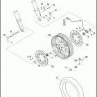 FLHTKSE 1TEN CVO LIMITED (2015) Колесо переднее