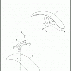 XL1200V 1LF3 SEVENTY-TWO (2014) FENDERS, FRONT