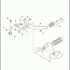 XG500 4NAA STREET 500 (2015) SHIFTER LEVER