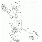 FLHTCU 1FCM ULTRA CLASSIC (2015) BRAKE LINES & MODULE, REAR - ABS