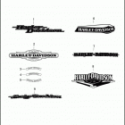 FLHTCU 1FCM ULTRA CLASSIC (2015) FUEL TANK TRIM
