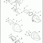 FLS 1JR5 SOFTAIL SLIM (2015) SEATS - FLS, FLSTC, FLSTF, FLSTFB & FLSTN