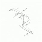 FXSBSE 1TD9 CVO SOFTAIL BREAKOUT (2013) REAR BELT GUARD