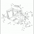FXSB 1BF5 SOFTAIL BREAKOUT (2015) FRAME & JIFFY STAND