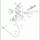 FLHTP 1FMM ELECTRA GLIDE STANDARD POLICE (2015) CLUTCH CONTROL - FLHTP