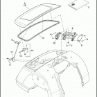 FLRT 1MCM FREEWHEELER (2015) TRUNK DOOR - FLRT