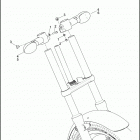 XG500 4NAA STREET 500 (2015) Повторители поворота передние