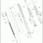 XG500 4NAA STREET 500 (2015) FORK, FRONT