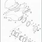 FLHTCUTG 1MAL TRI GLIDE ULTRA CLASSIC (2015) WINDSHIELD, FAIRING & HEADLAMP - FLHTCUTG