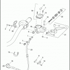 FLSTNSE 1TF9 CVO SOFTAIL DELUXE (2015) Привод управления сцеплением