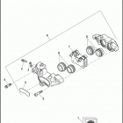 FXSB 1BF5 SOFTAIL BREAKOUT (2015) BRAKE CALIPER, FRONT