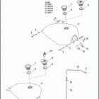 XL1200V 1LF3 SEVENTY-TWO (2015) Топливный бак