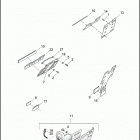 FLD 1GZ4 DYNA SWITCHBACK (2015) LICENSE PLATE BRACKETS - FLD, FXDWG