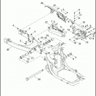 XG500 4NAA STREET 500 (2015) FORK, REAR, DEBRIS DEFLECTOR & BELT GUARD