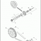 FLSTNSE 1TF9 CVO SOFTAIL DELUXE (2014) BELT, CHAINS & SPROCKETS