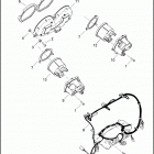 FLHTCU 1FCM ULTRA CLASSIC (2015) INSTRUMENTS - FLHTCU, FLHTCUL, FLHTK, FLHTKL, FLHX...