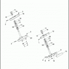 FXSB 1BF5 SOFTAIL BREAKOUT (2014) FORK BRACKETS, FRONT - FXSB & FXST
