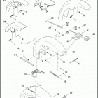FXSB 1BF5 SOFTAIL BREAKOUT (2015) FENDER, FRONT