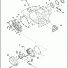 FLTRUSE 1TAN CVO ROAD GLIDE (2015) TRANSMISSION BEARINGS & COVERS