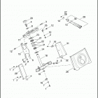 FLSTNSE 1TF9 CVO SOFTAIL DELUXE (2015) FORK BRACKET