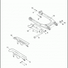 XL1200V 1LF3 SEVENTY-TWO (2015) FORK, REAR, DEBRIS DEFLECTOR & BELT GUARD