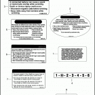 FLHTKSE 1TEN CVO LIMITED (2015) Лейбл предостережения