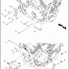 XG500 4NAA STREET 500 (2015) ENGINE MOUNTS